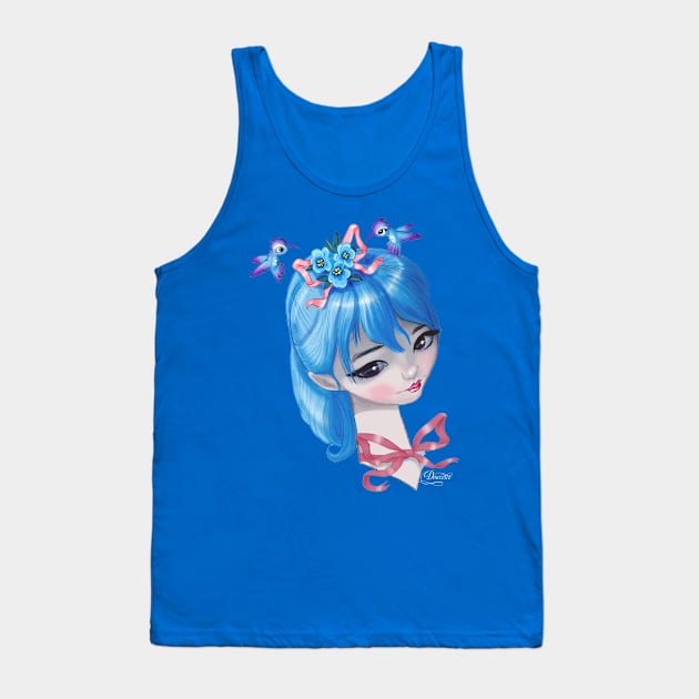 BLUEBIRDS Tank Top by TOBOLAND